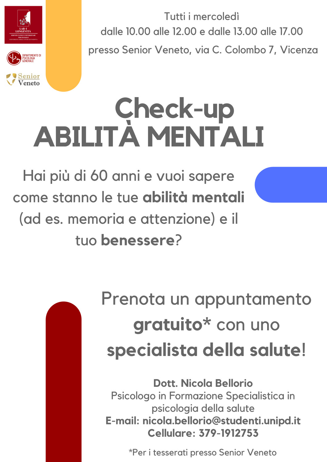 check-up abilità mentali